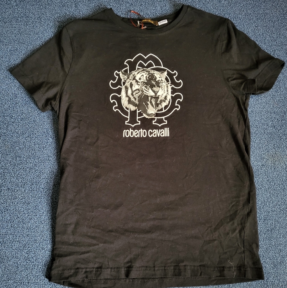 Robert Cavalli black shirt